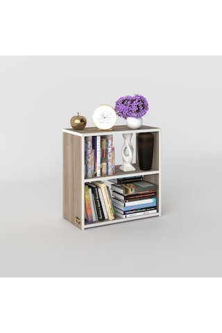 Kenzlife Komodin Riki Crd 60 60 30 Komidin Kitaplık Ayakkabılık Beyaz