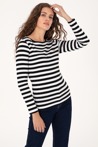 U.s. Polo Assn. Kadın Siyah Sweatshirt 50314203-vr046 Siyah