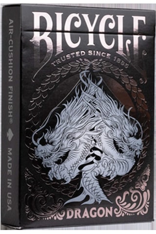 Bicycle Dragon Back Black Premium Oyun Kağıdı Limited Edition Koleksiyonluk İskambil Kartları