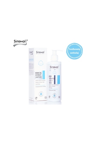 Sirenol Natural Cadı Fındığı Bebek Saç ve Vücut Şampuanı 250 ML