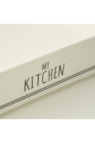 Bella Maison My Kitchen Porselen Fırın Kabı Orta Boy Beyaz 29,8x18,7x5,8 Cm
