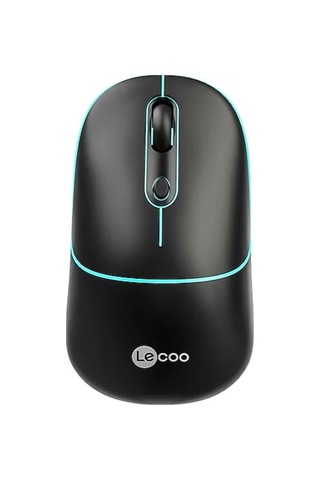 Lecoo Ws210 Siyah Bluetooth & 2.4g Wifi Wireless Charging Mouse