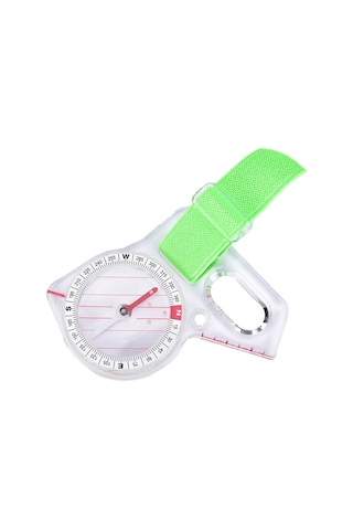 Pazly--1 Adet Açık Profesyonel Başparmak Pusula Elite Rekabet Oryantiring Pusula Taşınabilir Pusula Harita Ölçekli Pusula Pusula Beyaz