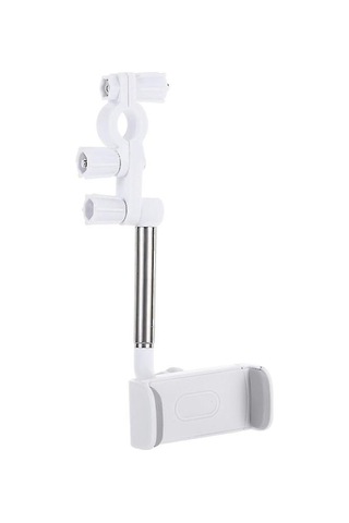 Dianziye 360 Derece Döner Araç Telefon Tutucusu, Gizli Tasarım, Tek Elle Kullanım, Arka Görünütü Aynası/ön Koltuk Montajı, Siyah/beyaz Diğer