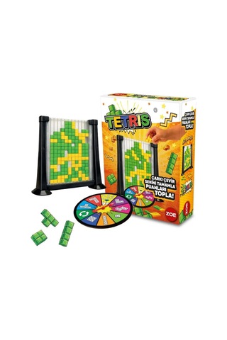 35016 Zoe Tetris Kutu Oyunu Çok Renkli