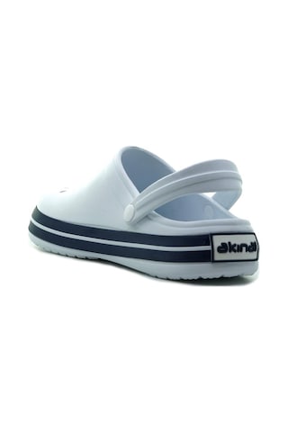 Akınalbella Akınal Bella 22y E195.z.024 Unisex Ortopedik Cross Eva Terlik 36-40 Beyaz - Lacivert