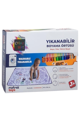 Matrax Oyuncak Yıkanabilir Boyama Halısı