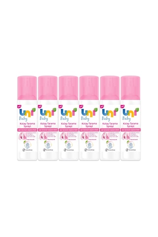 Uni Baby Kolay Saç Tarama Spreyi 200ml Zor Taranan Saçlara Özel