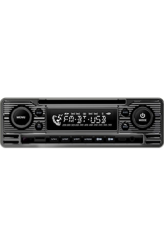 Soundmax Sx-mx65cl Retro Stil Teyp Bluetooth/usb/aux/fm/4 50w/mp3