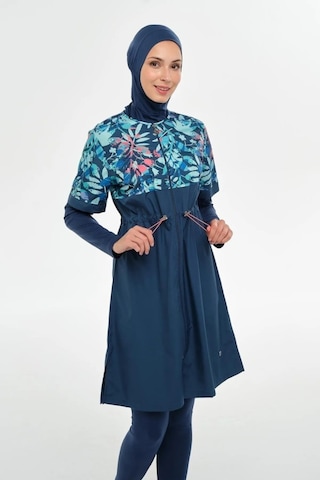 Maresiva 252308 Vela Lacivert Tam Boy Tesettür Mayo Lacivert
