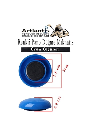 Renkli Pano Düğme Mıknatısı 20 Li 1 Paket Manyetik Yuvarlak Mıknatıs Buzdolabı Renkli Plastik Kaplı Dekarasyon Hobi Etkinlik