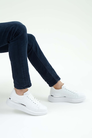 Tamer Tanca Erkek Vegan Beyaz Sneakers & Spor Ayakkabı 804 642 Erk Ayk Sk22/23 Beyaz
