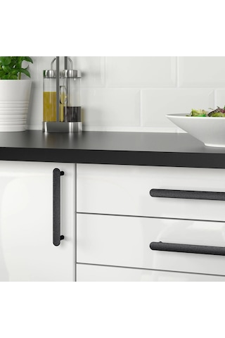 Ikea Nydala 2'li Mobilya Kulpu 154 Mm Siyah