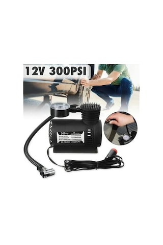 Zhltools Taşınabılır Oto Hava Kompresörü 12v 300 Psı