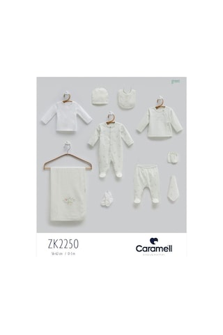 Caramell Pamuk Love Time 10 Parça Hastane Çıkışı Zıbın Seti Yeşil Crml.zk2250.ysl