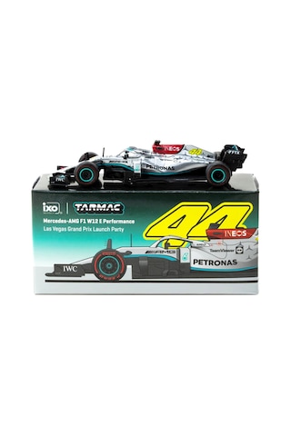 Tarmac Works X İxo Models 1/64 Mercedes-amg F1 W12 E Performance Las Vegas Grand Prix Launch Party - Çok Renkli