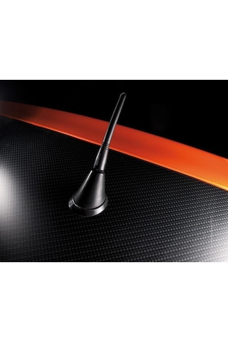 Foliatec Küçük Çok Yönlü Spor 10.5cm Siyah Anten