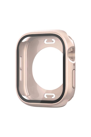 Watch 10 46mm 360 Derece Korumalı Kasa Ve Ekran Koruyucu Tgco Watch Gard 12 - Rose Gold