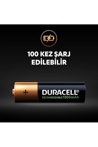 Duracell Şarj Edilebilir Aa 1300 Mah Piller 2 Li Paket