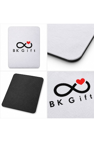 Logonuza Özel 10 Adet 17,5x21,5 Cm Kaymaz Tabanlı Dikdörtgen Mouse Pad Baskılı