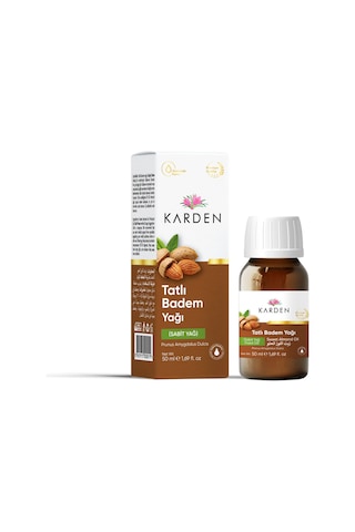Karden Tatlı Badem Yağı 50 ML