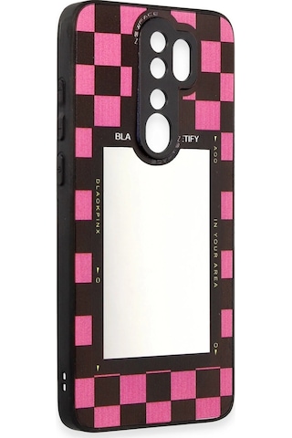 Newface - 168 - Xiaomi Redmi Note 8 Pro Kılıf Mirror Desenli Kapak - Mirror - Csmo-tex - - 8 Diğer