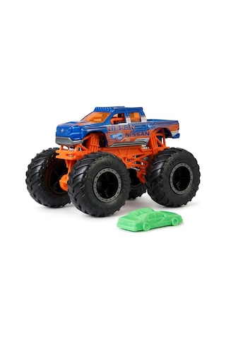 Hot Wheels Monster Trucks Canavar Kamyon Arabalar - Nissan Frontier Çok Renkli
