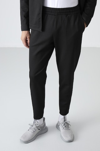 Tommy Life Carlos Siyah Standart Kalıp Erkek Eşofman Takım - 85209 Siyah