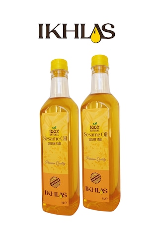 Ikhlas Soğuk Sıkım Susam Yağı 2 x 1 L