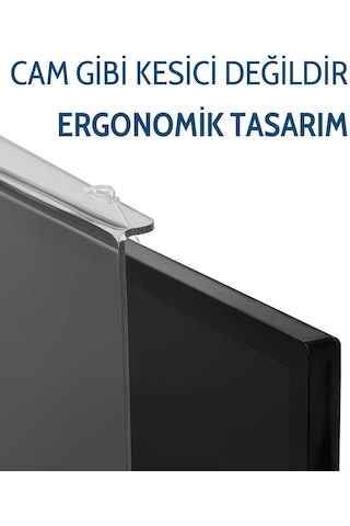 LG 40UB800V TV EKRAN KORUYUCU - LG Uyumlu 40" inç Ekran Şeffaf Koruma p
