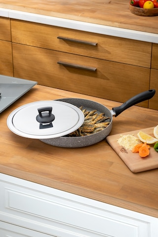 Emsan Rosa Granit Balık Tavası Gri