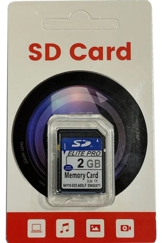 2 Gb Sd Hafıza Kartı Fotograf Makinaları İçin 2 Gb Elite Pro Sd Hafıza Kartı