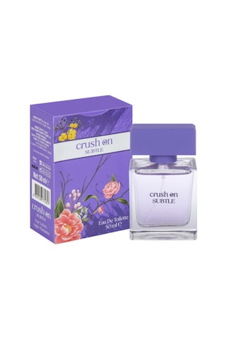 Crush On Subtle Eau De Toilette Meyveli-armut- Liçi - Elma - Mandalina 50 Ml Çiçek - Meyve