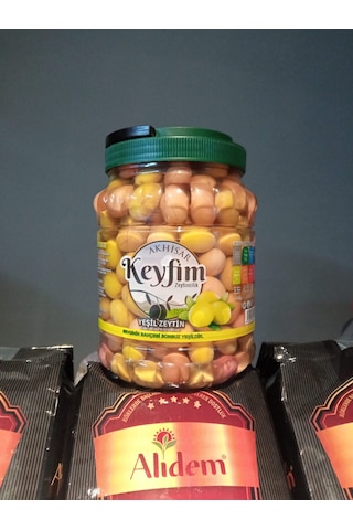 Pembe İri Çizik Yeşil Zeytin 1350 G