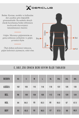 Dericlub Monza Erkek Hakim Yaka Omuz Dikişli Hakiki Deri Spor Mont Camel Antik