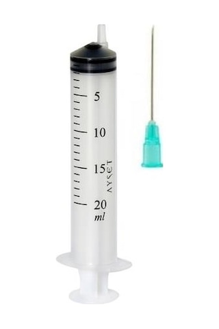 Ayset 20Cc Enjektör 3 Parça 21G Yeşil İğneli 20Ml Şırınga 100 Ade Ayset 20Cc Enjektör 3 Parça 21G Yeşil İğneli 20Ml Şırınga 100 Ade
