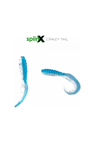 Spıınx Crazy Taıl Kuyruk 7.5cm 10p Blue Sılver