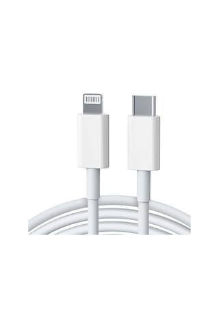 Micflip A01 2 Li Type-c To Type-c Pd & Type-c To Lightning Mfı Sertifikalı Şarj Kablosu 2m Beyaz