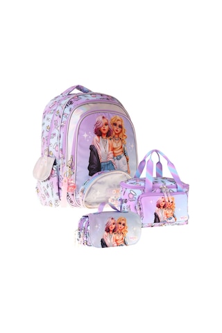 Wow Generation Üçlü İlkokul Okul Çanta Seti - Pembe - Friends Baskılı - Kız Çocuk - Setwg-w6054a