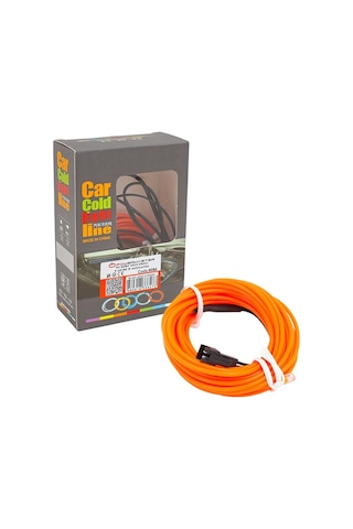 Powermaster Pm 6084 Neon Oranj 5 Metre İp Aydınlatma 5 V Usb Adaptörlü