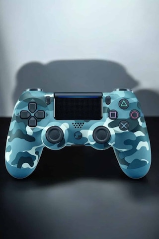 Hnrlıshp Ps4 Oyun Kolu Kamuflaj Desenli Joystick