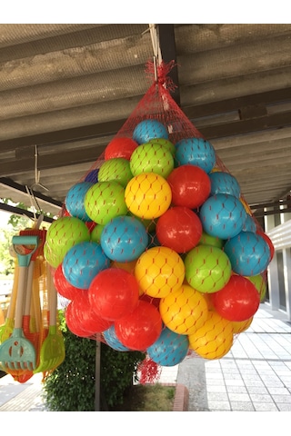 100 Adet Havuz Topu Renkli Oyun Topu 6 CM