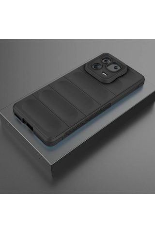 Newface Xiaomi Mi 13 Pro Kılıf Optimum Silikon Semeglbl - 45 - Siyah Sıyah