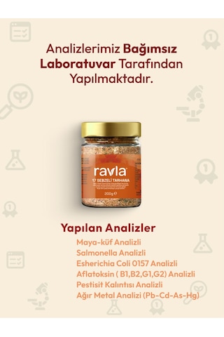 Ravla 17 Sebzeli Tarhana - 200 G