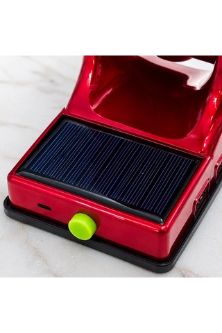 Güneş Enerjili Rgb Projektör Lamba Şarjlı Disco Işık Taşınabilir Açık Alan Aydınlatma