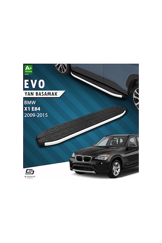 S-dizayn Bmw X1 E84 Evo Aluminyum Yan Basamak 183 Cm 2009-2015