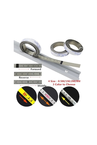 C-forward-3 Renk 0.5 1 2 3m Kendinden Yapışkanlı Gönye Testere Parça Bantları Ölçü Desteği Metrik Çelik Cetvel Ahşap Metal Cam İçin Bant Ölçümleri