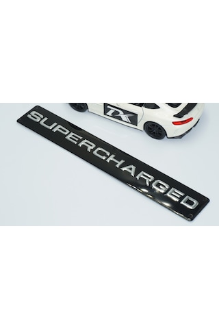 Dk Tuning Supercharged Bagaj Siyah Logo Arma Range Rover İle Uyum