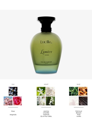 Lucille Lumiere Unisex Parfüm Aromatik Koku, 100 Ml Edp