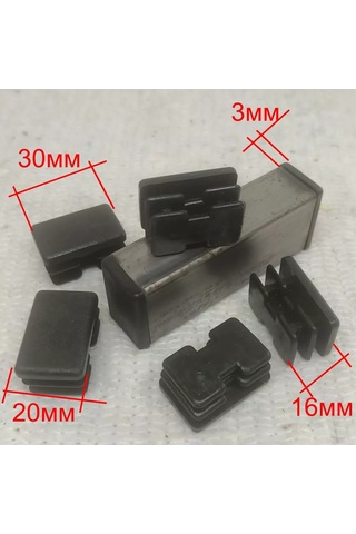 Shustov And Ko 20x30 Mm Tıpa 10 Adet. 171560955 Siyah